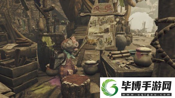 艾露貓畫“照片”！怪物獵人